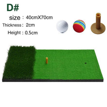 Load image into Gallery viewer, Golf Practice Mat Artificial Lawn Grass Foam Pad Green Backyard Tee Golf Hitting MatGolf Training Aids Gym Outdoor Home Sport
