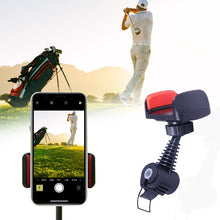 Load image into Gallery viewer, Golf Swing Holder Recorder Cell Phone Clip Holder Training Aid Trainer Practice Golf Swing Recorder Holder
